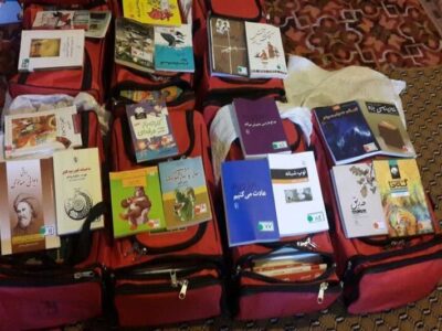کولههای کتاب در راه شهرهای فاقد کتابخانه استان اردبیل