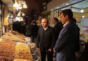 نظارت ویژه بر بازار شب یلدا با حضور مسئولان استانی