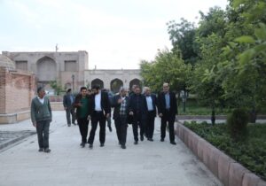 برنامههای حفاظتی و مرمتی بقعه شیخ جبرائیل و مسجد جامع کلخوران پیگیری شد