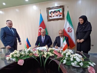 تفاهم‌نامه گسترش همکاری‌های گمرکی ایران و آذربایجان در مرز بیله‌سوار امضا شد